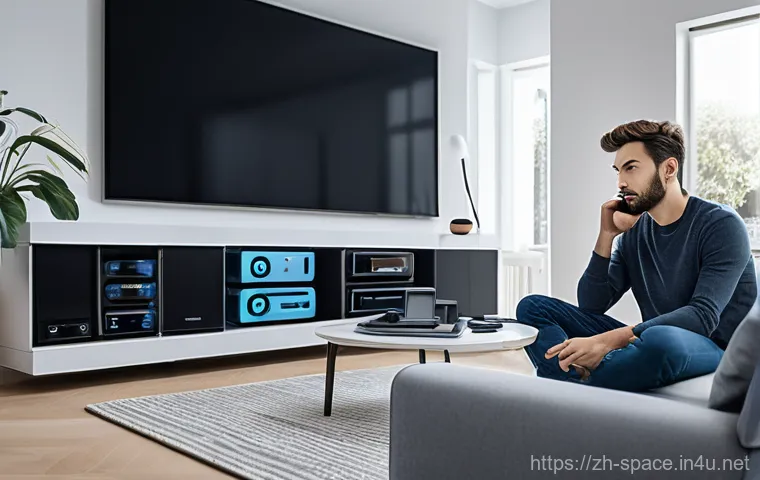 공간디자인 시공 문제 해결 사례 - A young couple stands in a dimly lit, unfinished kitchen, looking utterly exhausted and disheartened...