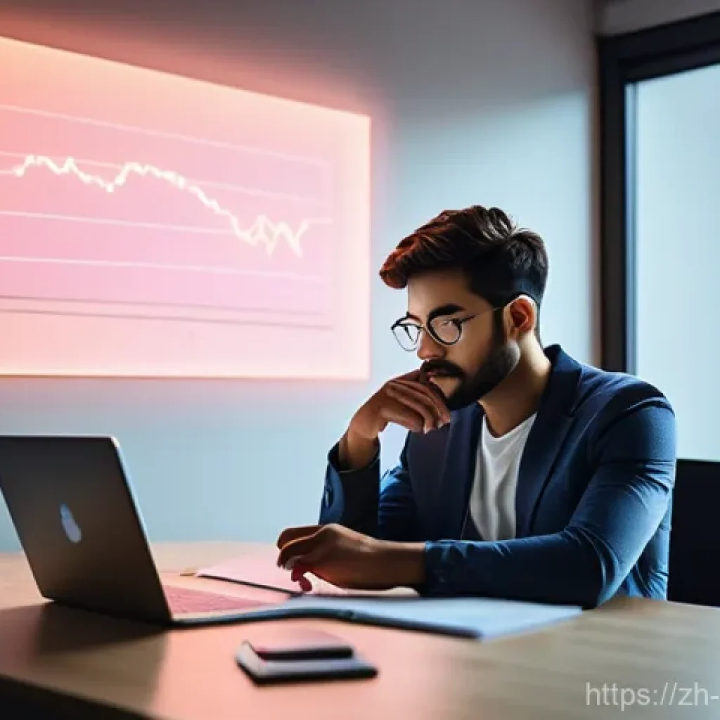 공간디자이너가 알아야 할 세금 관리 - **Prompt:** A thoughtful young freelance graphic designer, dressed in smart casual attire, sits at a...